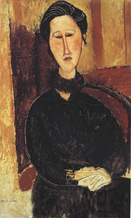 Amedeo Modigliani Portrait of Anna Zborowska (mk39) China oil painting art